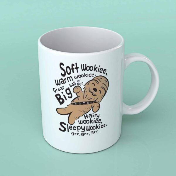 soft wookiee warm wookiee custom coffee mug