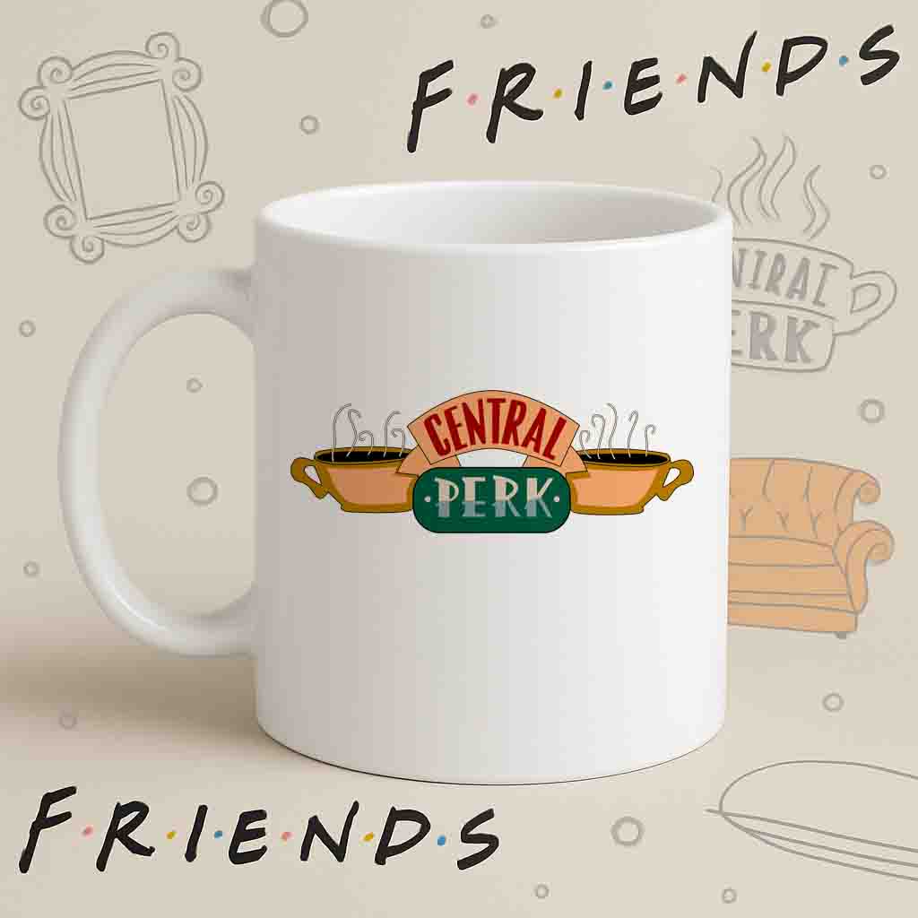 Central perk custom coffee mug friends cup