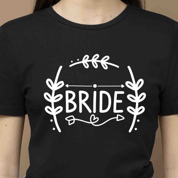 Bride wreath T-shirt
