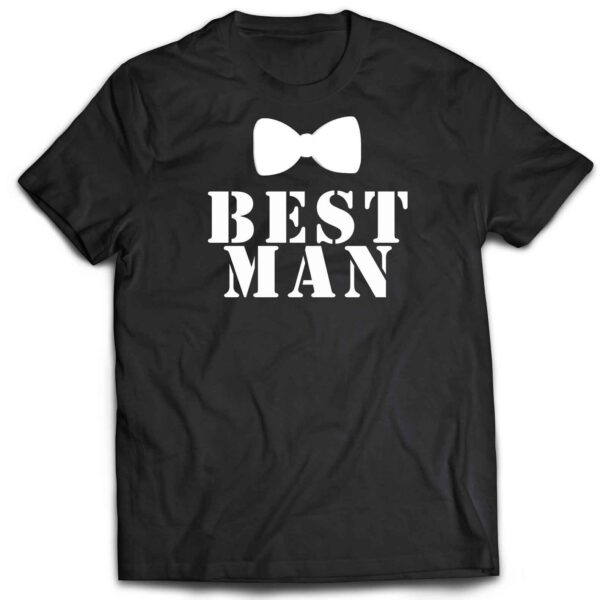 Best man 100%cotton Wedding T-shirt