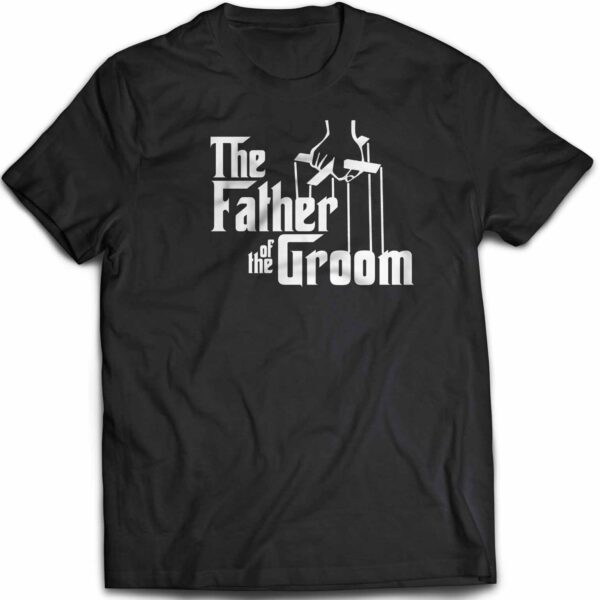 Father of the groom 100% Godfather cotton T-shirt