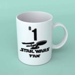 Number 1 star wars fan coffee mug