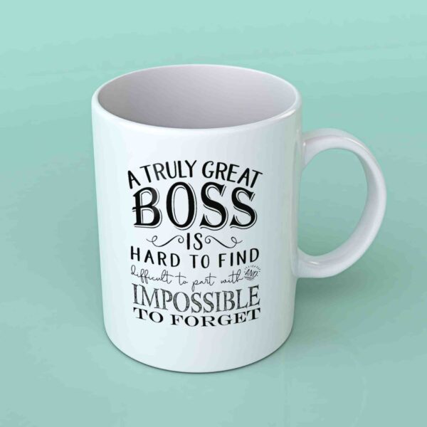 A truly great boss coffee mug