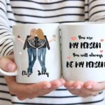 Best friends you are my person coffee mug