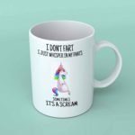 I don't fart i just whisper in my pants coffee mug