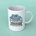 I'm really not a person you can put on speakerphone coffee mug