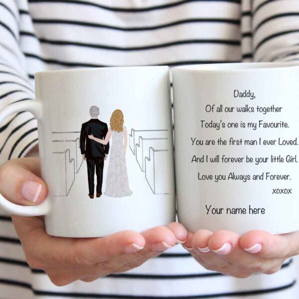 Daddy of all our walks coffee mug