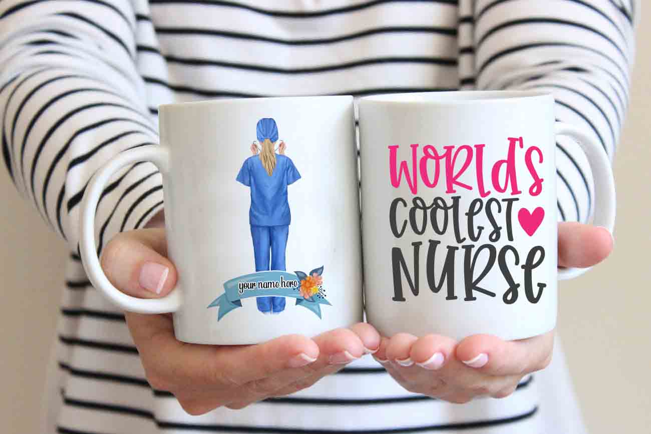 World's coolest nurse coffee mug