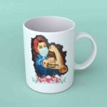 Respiratory therapist strong woman coffee mug