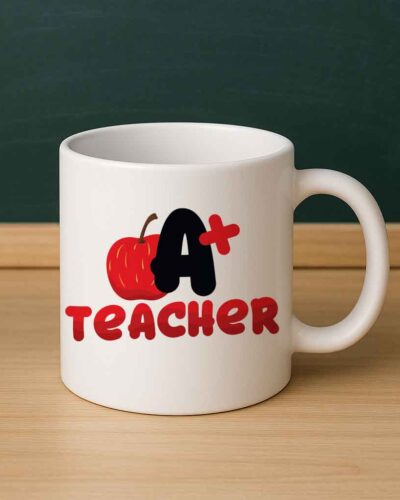 A+ Teacher Mug