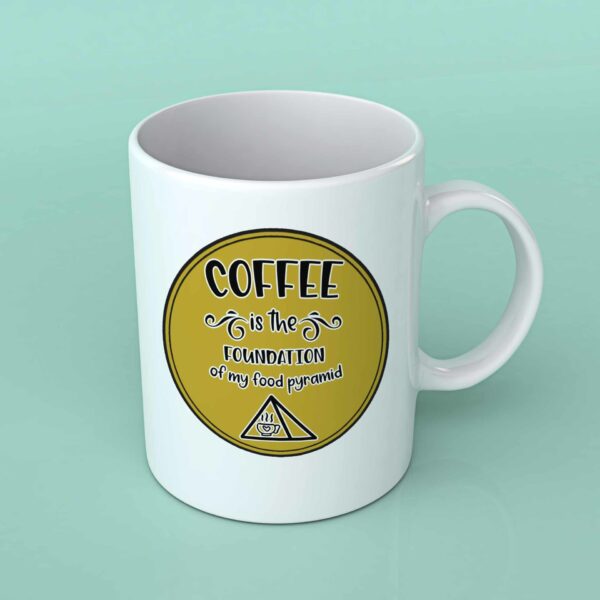 Coffee is the foundation coffee mug