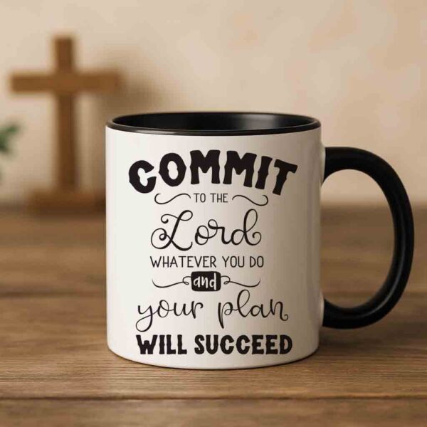 Commit to the Lord Coffee mug