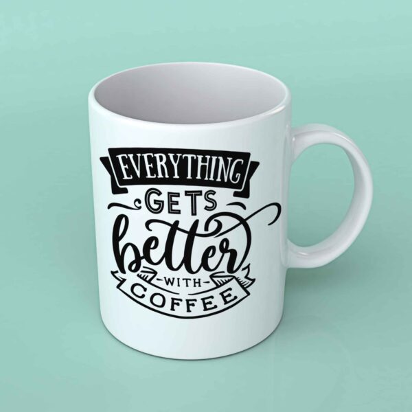 Everything gets better with coffee