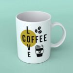 Love coffee coffee mug
