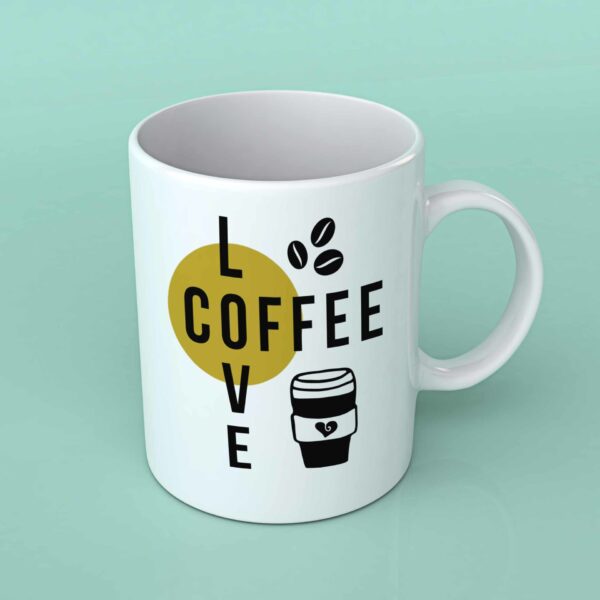 Love coffee coffee mug