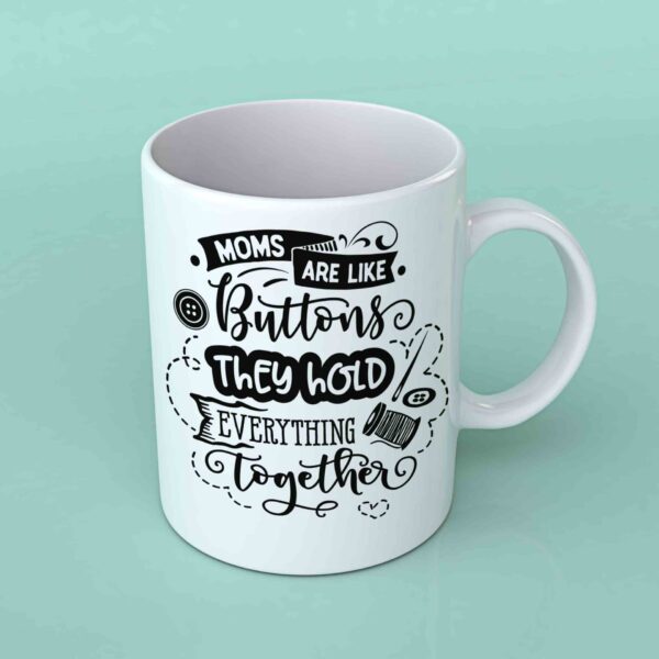 Moms are like Buttons Coffee mug