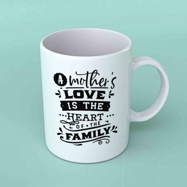 A mother's love is the heart Coffee mug