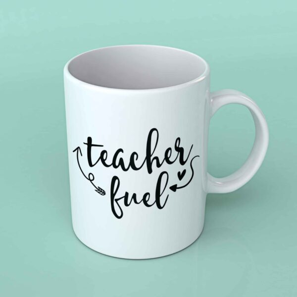 teacher fuel coffee mug