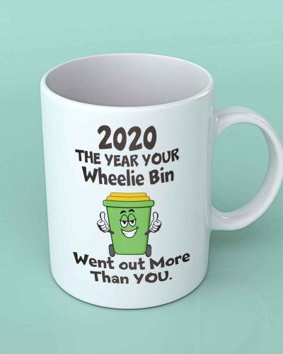 2020 the year your wheelie bin Coffee mug