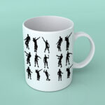 Fortnite dances Coffee mug