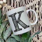 Initial mug