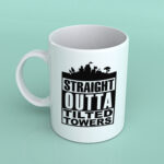 Straight outta tilted Towers Fortnite Coffee mug