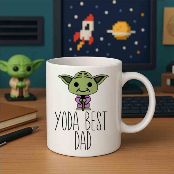 Yoda best Dad coffee mug