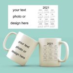Calendar coffee mug 2021