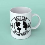 Best Dad in the World coffee mug
