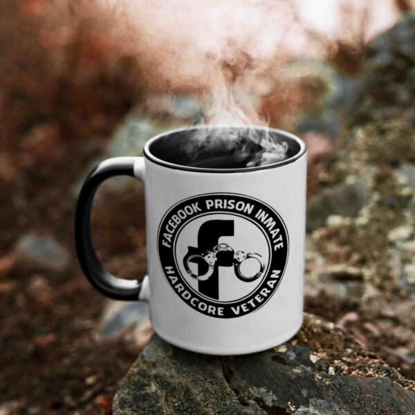 Facebook prison inmate coffee mug