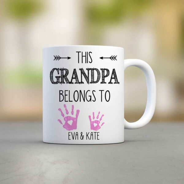 This Grandpa belongs to coffee mug