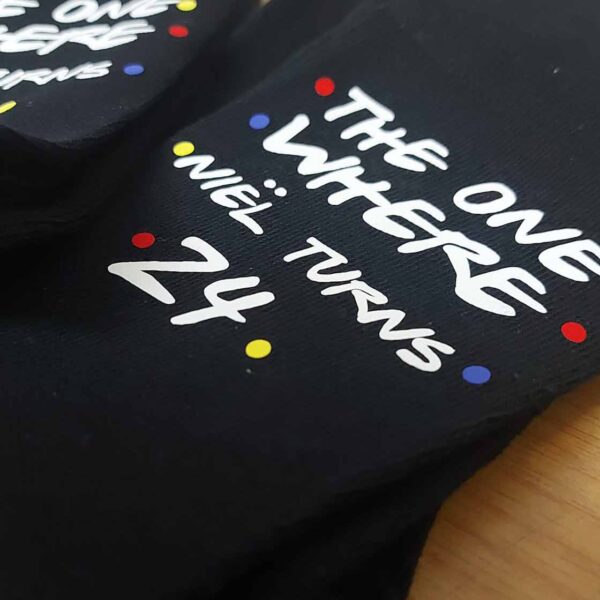 Friends The one where birthday socks