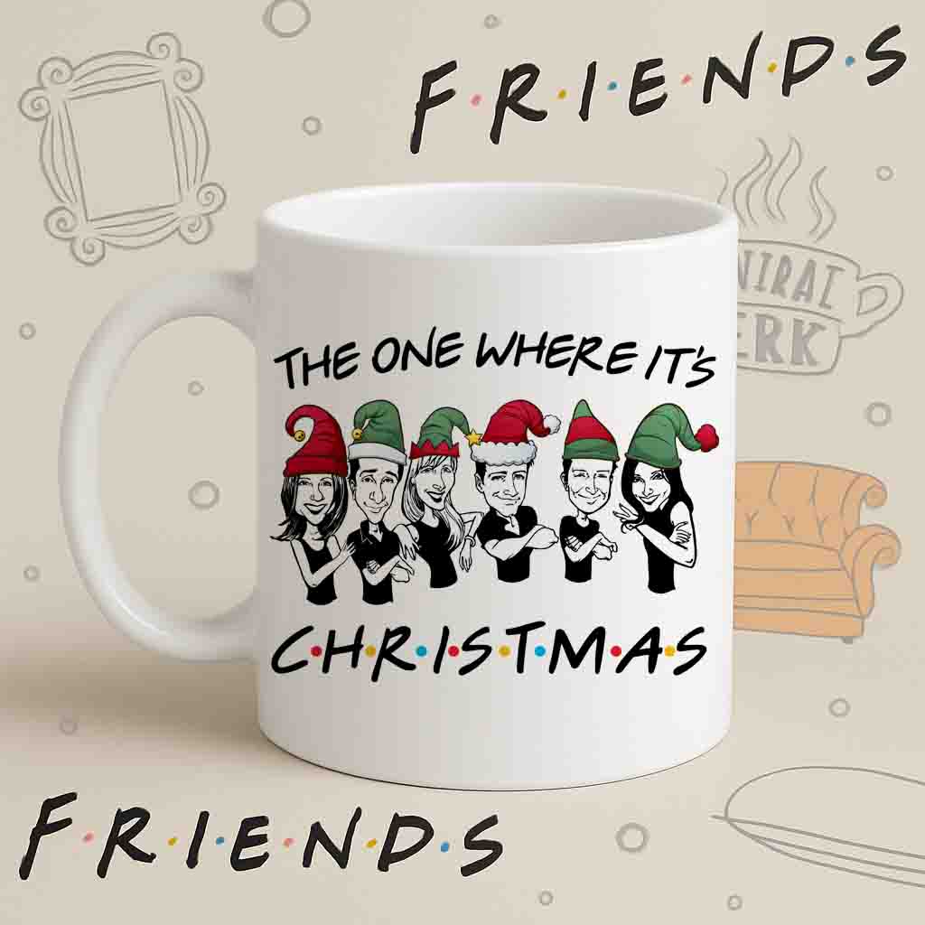 The One Where It’s Christmas Mug – Friends Holiday Edition
