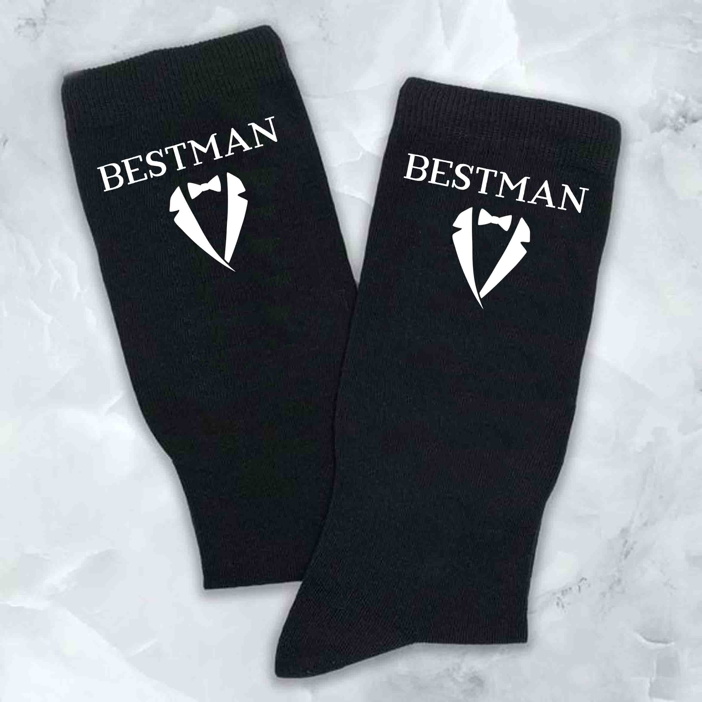 Bestman Tuxedo socks