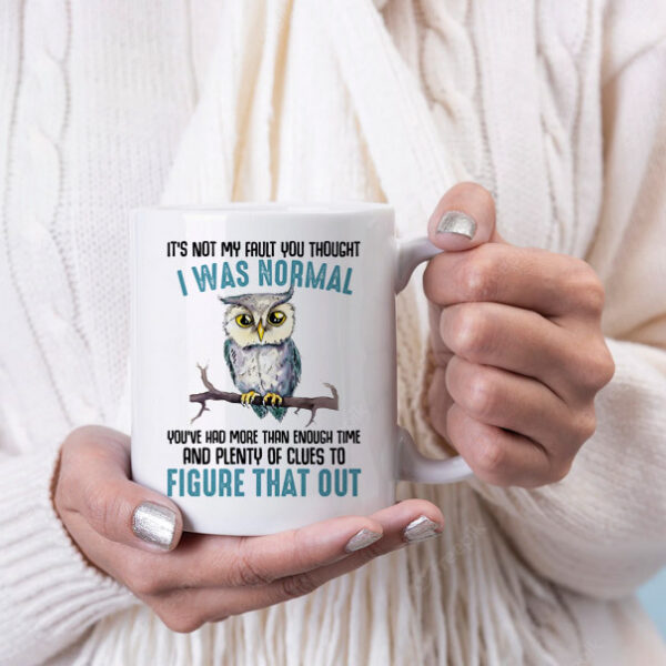 Its not my fault coffee mug