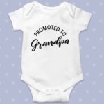 Promoted to Grandpa Baby grow