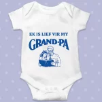 Ek is lief vir my Grandpa Baby grow