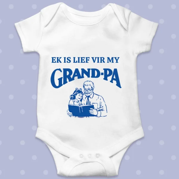 Ek is lief vir my Grandpa Baby grow