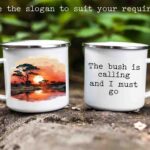 African Sunset enamel mug 12