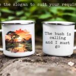 African Sunset enamel mug 15