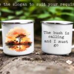 African Sunset enamel mug 6