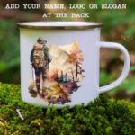 Enamel mug hiker