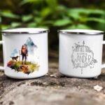 Hiking enamel mug 20