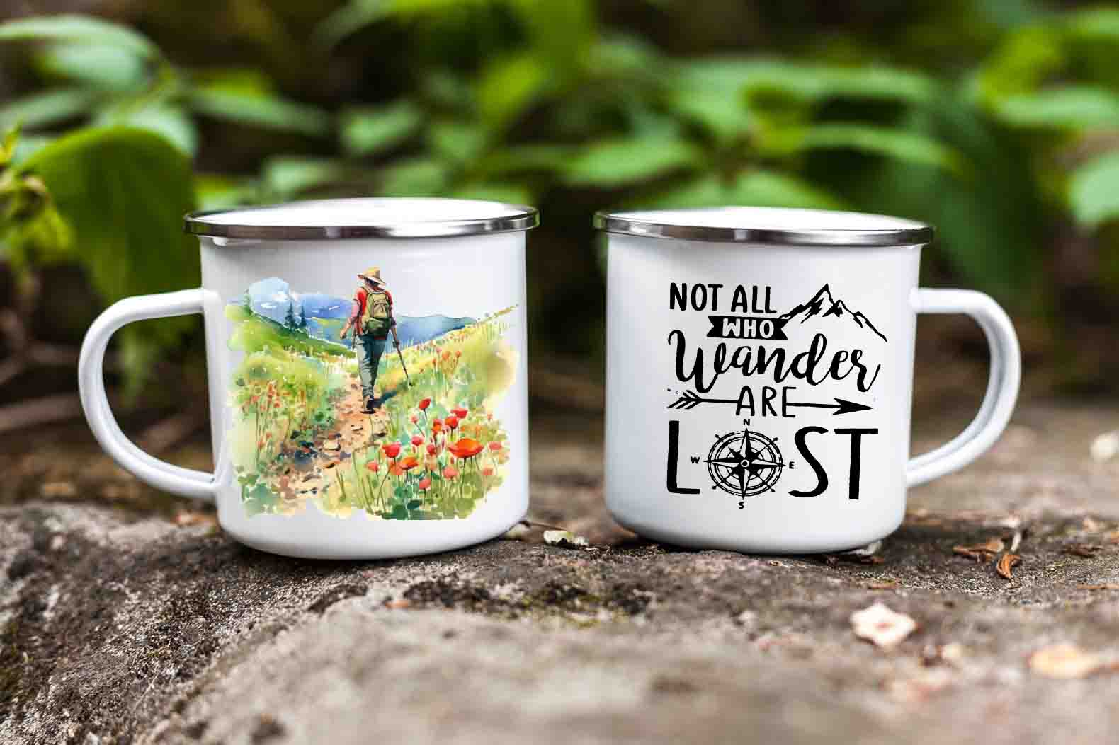 Hiking enamel mug 3