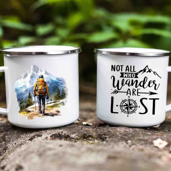 Hiking enamel mug 9