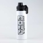 Teacher the inspirational element water bottle