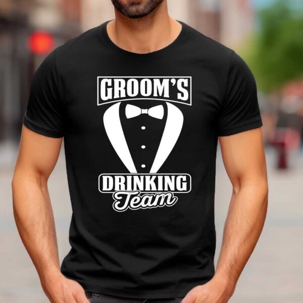 Grooms Drinking Team T-Shirt