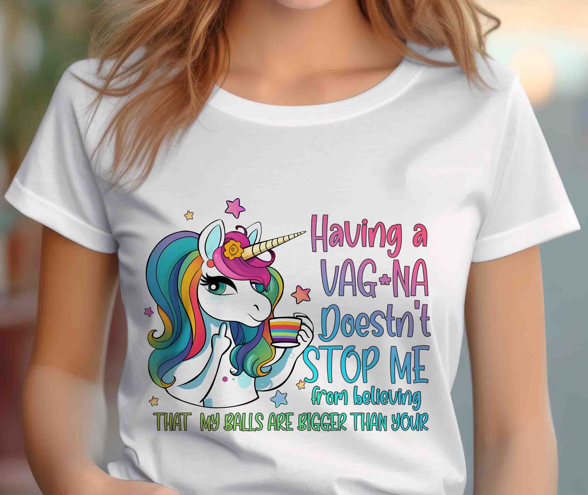 Having a vagina Unicorn Shirt