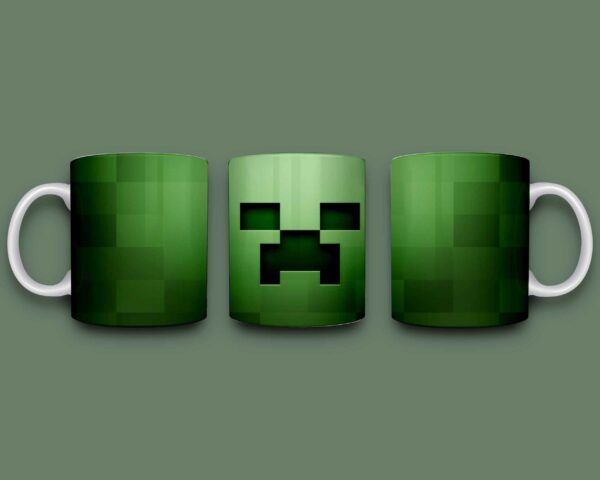 Minecraft mug design 6 - Mugman