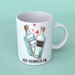 You complete me gin and tonic mug